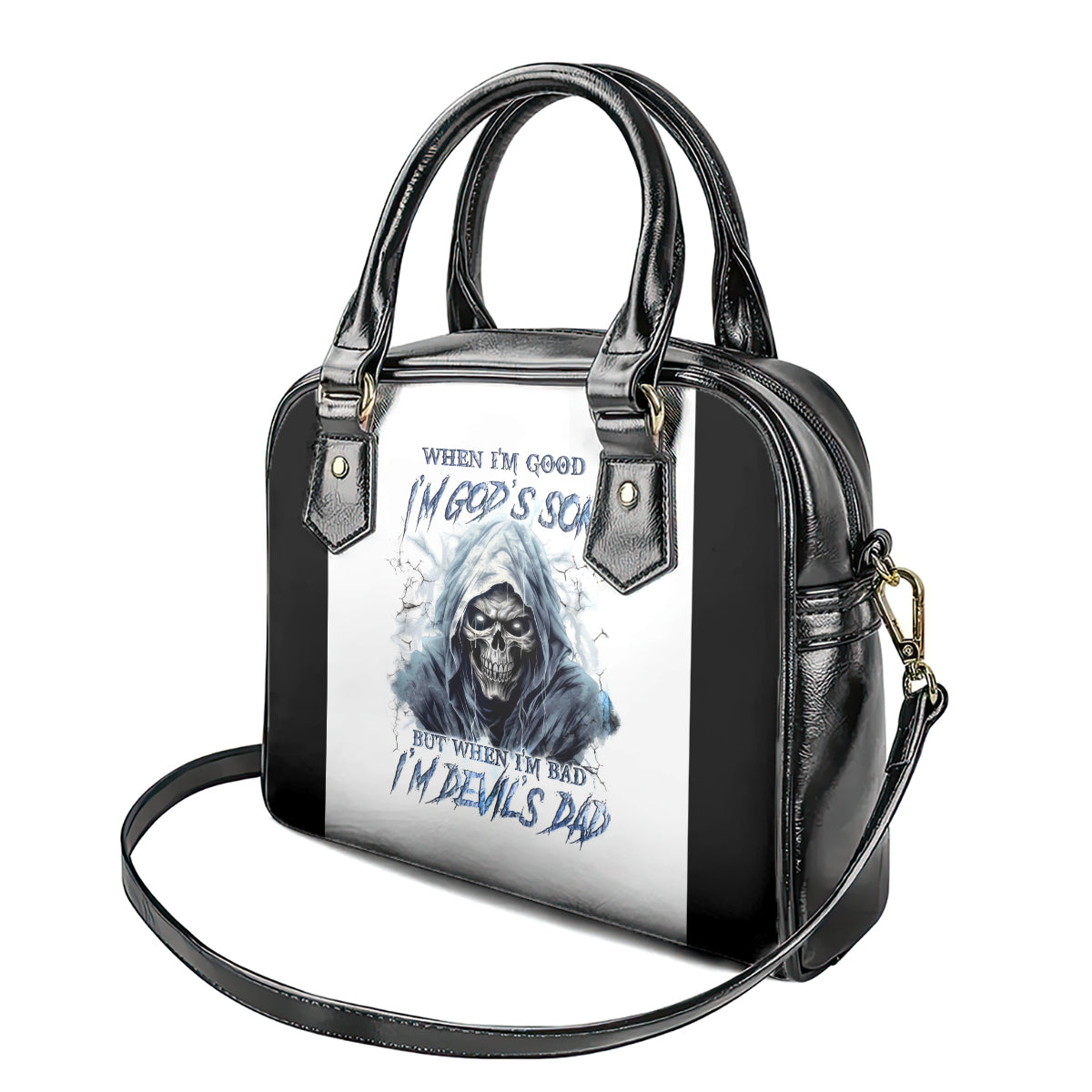 death-skull-shoulder-handbag-when-im-good-i-gods-son-but-when-im-bad-im-devils-dad