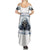 Death Skull Summer Maxi Dress When I'm Good I God's Son But When I'm Bad I'm Devil's Dad - Wonder Print Shop