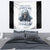 Death Skull Tapestry When I'm Good I God's Son But When I'm Bad I'm Devil's Dad - Wonder Print Shop