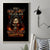 Flame Skull Canvas Wall Art When I Was Born The Devil Said Oh Shit Compettion - Wonder Print Shop