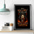 Flame Skull Canvas Wall Art When I Was Born The Devil Said Oh Shit Compettion - Wonder Print Shop