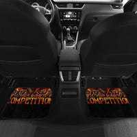 Flame Skull Car Mats When I Was Born The Devil Said Oh Shit Compettion - Wonder Print Shop