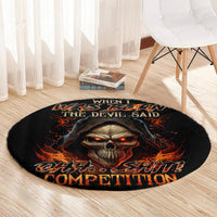 flame-skull-round-carpet-when-i-was-born-the-devil-said-oh-shit-compettion