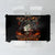 Flame Skull Tablecloth When I Was Born The Devil Said Oh Shit Compettion - Wonder Print Shop