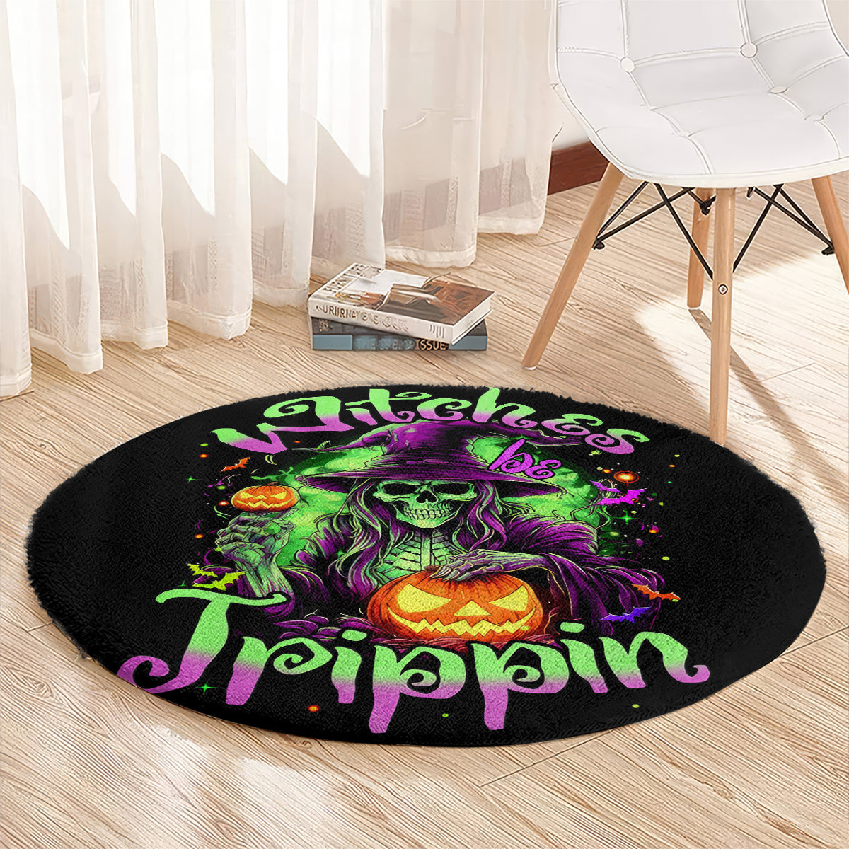 pumpkin-witch-skull-round-carpet-witches-be-trippin
