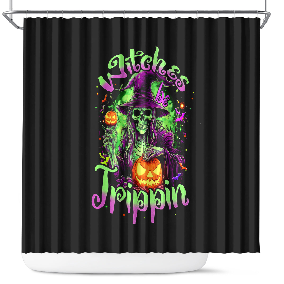 pumpkin-witch-skull-shower-curtain-witches-be-trippin