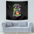 Pumpkin Witch Skull Tapestry Witches Be Trippin - Wonder Print Shop