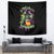 Pumpkin Witch Skull Tapestry Witches Be Trippin - Wonder Print Shop