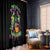 Pumpkin Witch Skull Window Curtain Witches Be Trippin - Wonder Print Shop