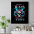Butterfly Skull Canvas Wall Art Yes I'm Bitch But Not Your - Wonder Print Shop