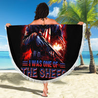 Soldier Skull Beach Blanket Your First Mistake Was Thinking I Was One Of The Sheep - Wonder Print Shop