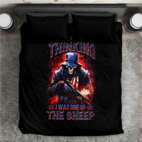 Soldier Skull Bedding Set Your First Mistake Was Thinking I Was One Of The Sheep - Wonder Print Shop