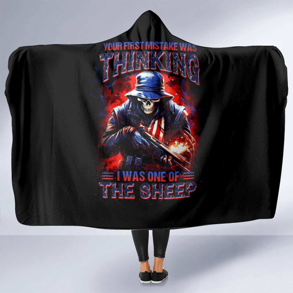 soldier-skull-hooded-blanket-your-first-mistake-was-thinking-i-was-one-of-the-sheep