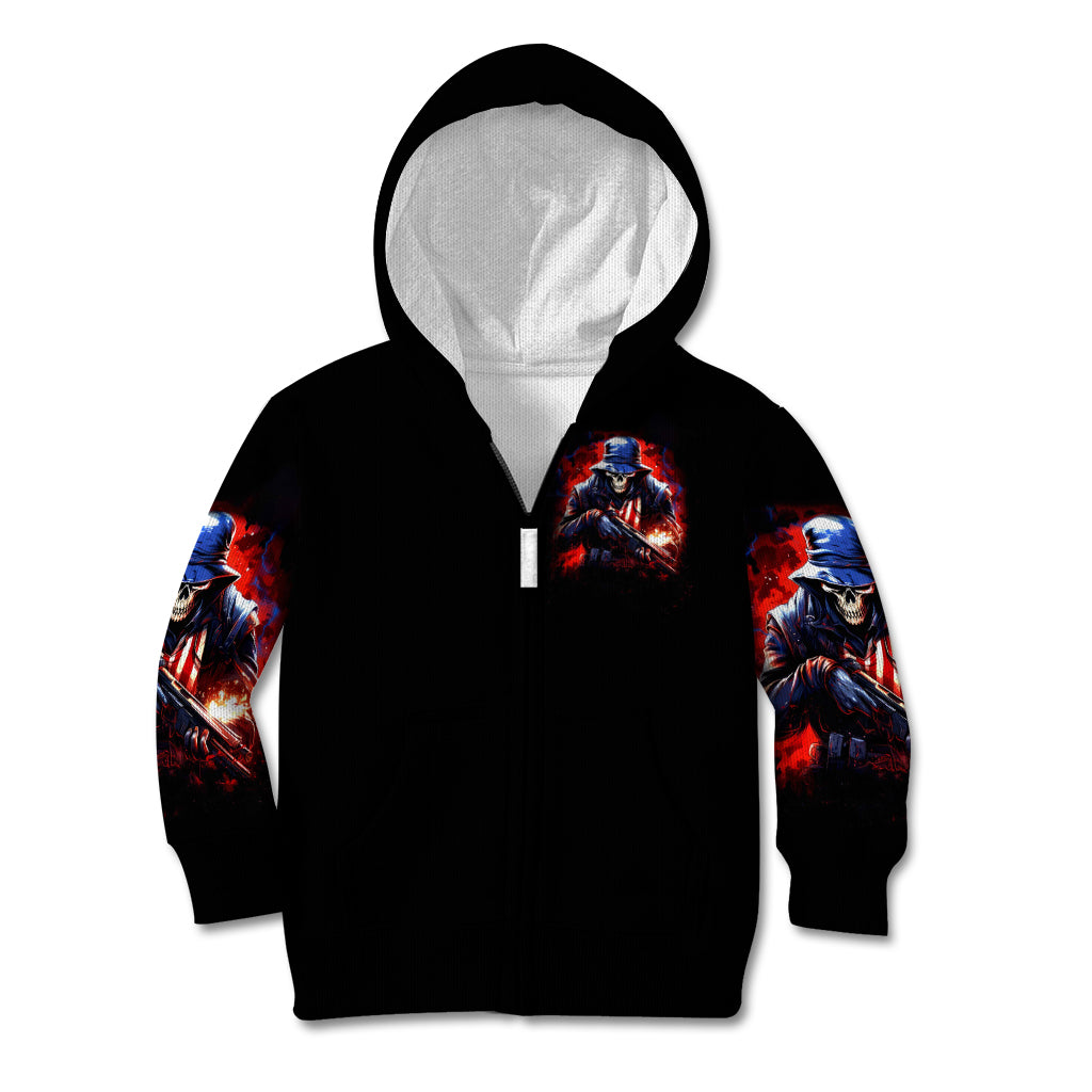 Soldier Skull Kid Hoodie Your First Mistake Was Thinking I Was One Of The Sheep - Wonder Print Shop