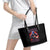 Soldier Skull Leather Tote Bag Your First Mistake Was Thinking I Was One Of The Sheep - Wonder Print Shop