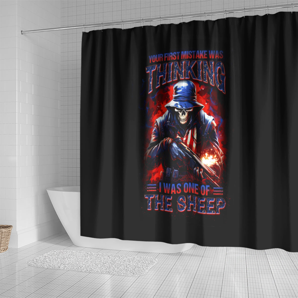 soldier-skull-shower-curtain-your-first-mistake-was-thinking-i-was-one-of-the-sheep
