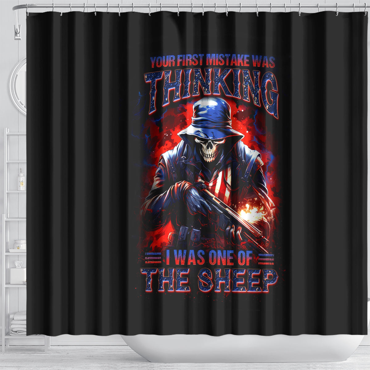 soldier-skull-shower-curtain-your-first-mistake-was-thinking-i-was-one-of-the-sheep
