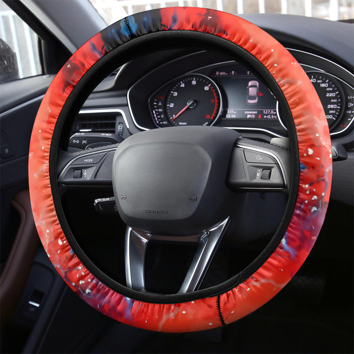 Soldier Skull Steering Wheel Cover Your First Mistake Was Thinking I Was One Of The Sheep - Wonder Print Shop