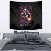 Soldier Skull Tapestry Your First Mistake Was Thinking I Was One Of The Sheep - Wonder Print Shop