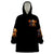 Fire Gun Skull Wearable Blanket Hoodie Your First Mistake Was Thinking I Was One Of The Sheep - Wonder Print Shop