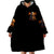 Fire Gun Skull Wearable Blanket Hoodie Your First Mistake Was Thinking I Was One Of The Sheep - Wonder Print Shop