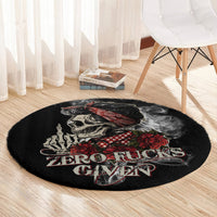 girl-skull-round-carpet-zero-fucking-given
