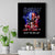 American Skull Canvas Wall Art American Live It Love It Or Get The Hell Out - Wonder Print Shop