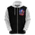 American Skull Hoodie American Live It Love It Or Get The Hell Out - Wonder Print Shop