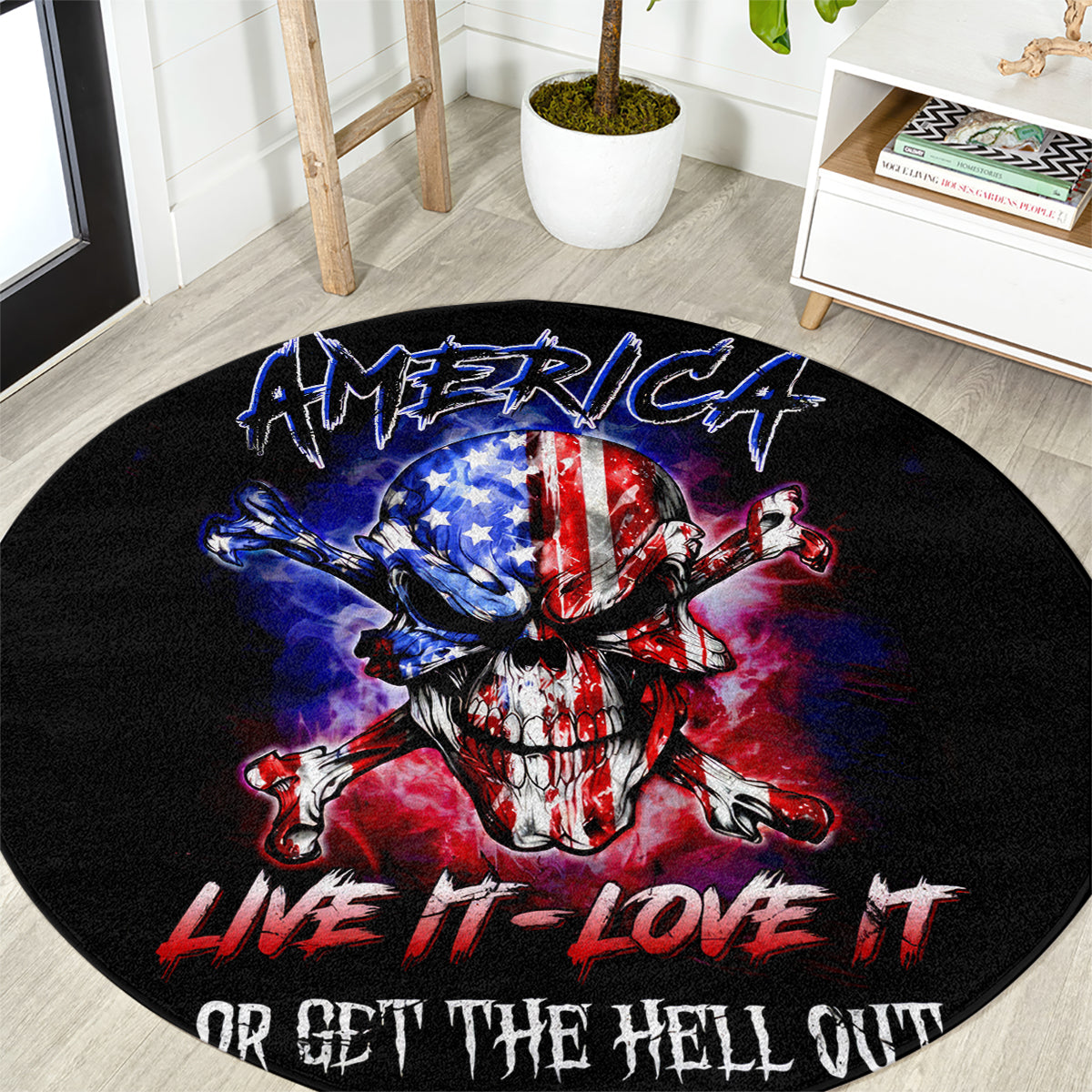 american-skull-round-carpet-american-live-it-love-it-or-get-the-hell-out