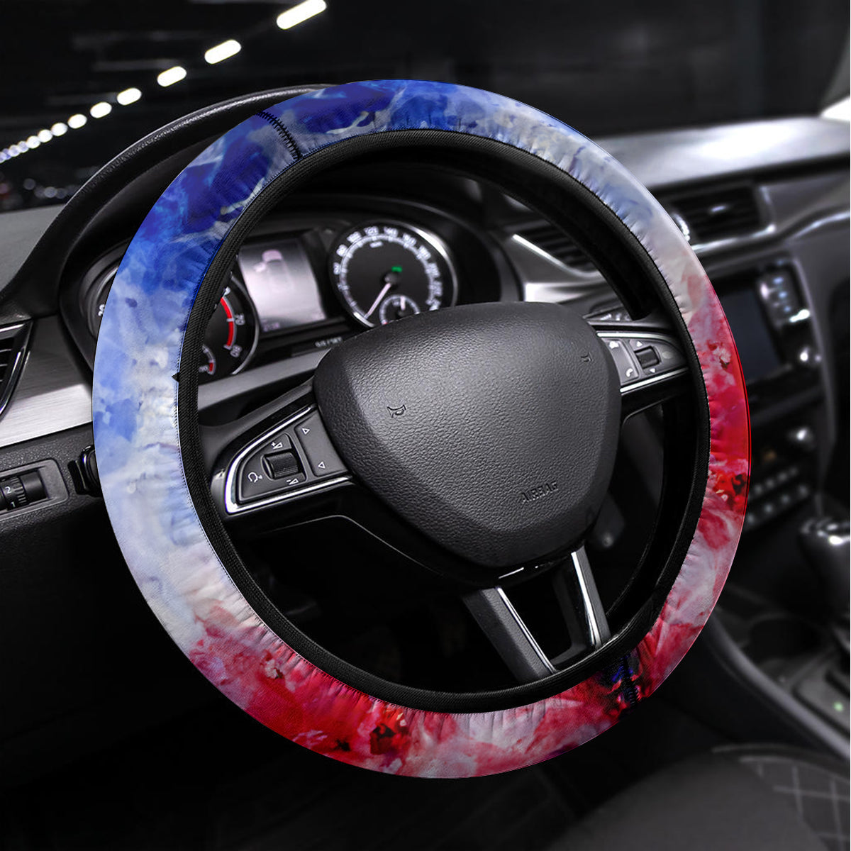 American Skull Steering Wheel Cover American Live It Love It Or Get The Hell Out - Wonder Print Shop