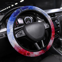 American Skull Steering Wheel Cover American Live It Love It Or Get The Hell Out - Wonder Print Shop