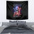 American Skull Tapestry American Live It Love It Or Get The Hell Out - Wonder Print Shop