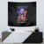 American Skull Tapestry American Live It Love It Or Get The Hell Out - Wonder Print Shop