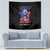 American Skull Tapestry American Live It Love It Or Get The Hell Out - Wonder Print Shop