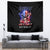 American Skull Tapestry American Live It Love It Or Get The Hell Out - Wonder Print Shop