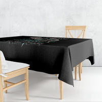 Angel Skull Tablecloth She Whispered Back Iam The Storm - Wonder Print Shop