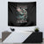 Angel Skull Tapestry She Whispered Back Iam The Storm - Wonder Print Shop