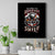 Satan Skull Canvas Wall Art Become The Monster And Show Your True Smile - Wonder Print Shop
