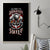 Satan Skull Canvas Wall Art Become The Monster And Show Your True Smile - Wonder Print Shop