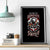 Satan Skull Canvas Wall Art Become The Monster And Show Your True Smile - Wonder Print Shop