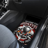 Satan Skull Car Mats Become The Monster And Show Your True Smile - Wonder Print Shop