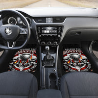 Satan Skull Car Mats Become The Monster And Show Your True Smile - Wonder Print Shop