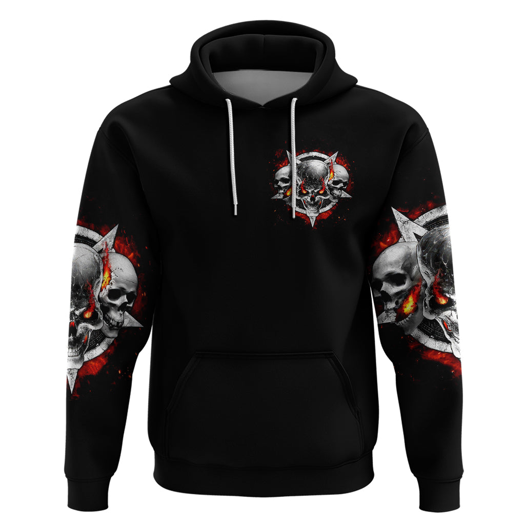 Satan Skull Hoodie Become The Monster And Show Your True Smile - Wonder Print Shop