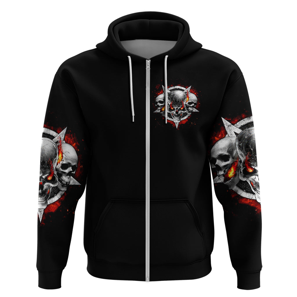 Satan Skull Hoodie Become The Monster And Show Your True Smile - Wonder Print Shop