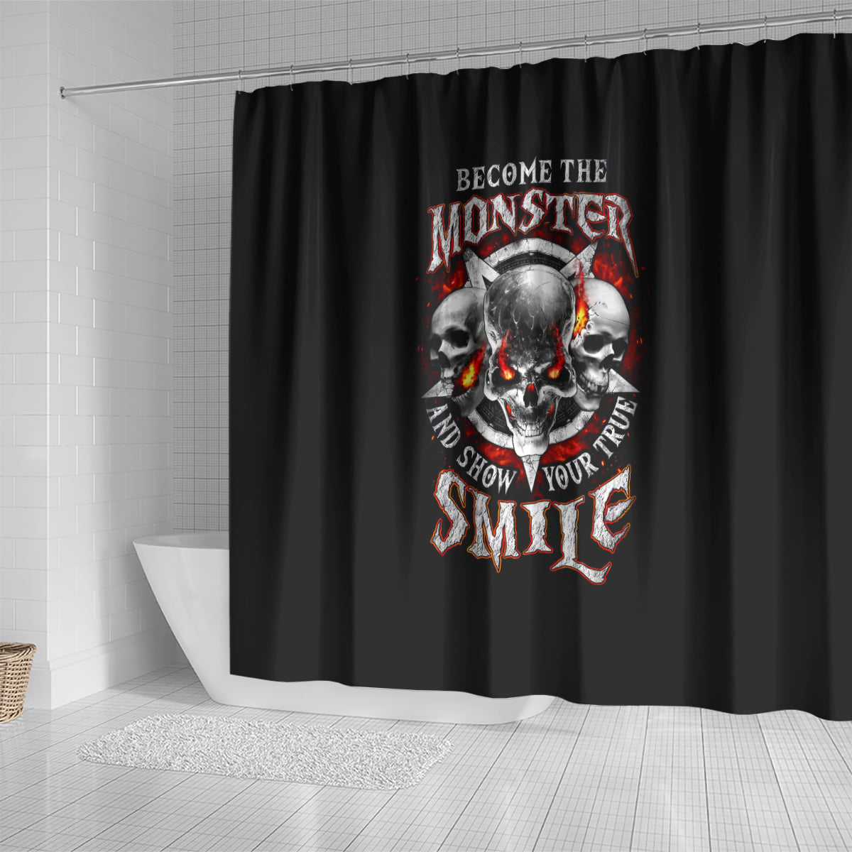 satan-skull-shower-curtain-become-the-monster-and-show-your-true-smile