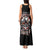 Satan Skull Tank Maxi Dress Become The Monster And Show Your True Smile - Wonder Print Shop