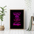 Flower Skull Canvas Wall Art Can You See The Fuck You In My Smile - Wonder Print Shop