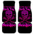Flower Skull Car Mats Can You See The Fuck You In My Smile - Wonder Print Shop