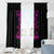 Flower Skull Window Curtain Can You See The Fuck You In My Smile - Wonder Print Shop