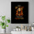Fire Skull Canvas Wall Art Did I Piss You Off That's Great At Least I'm Doing Something Right - Wonder Print Shop